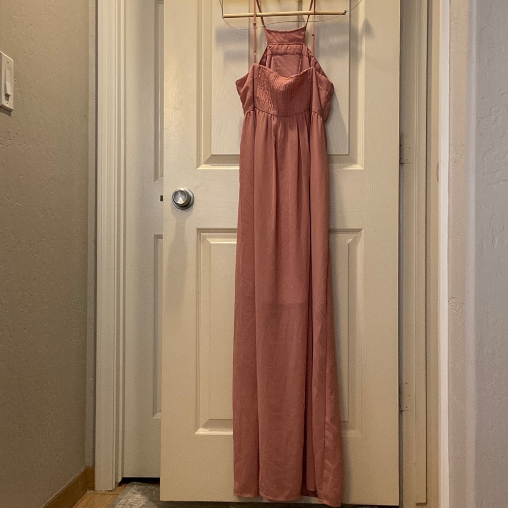 Japna Mauve Casual Maxi Dress - Picture 5 of 5